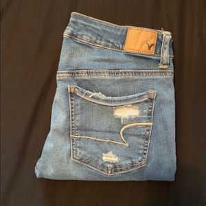 American Eagle denim jeggings